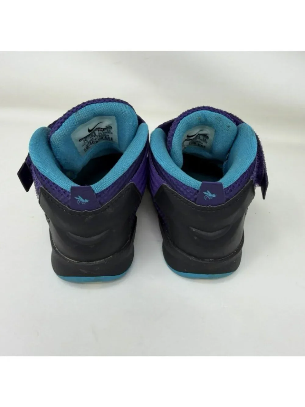 Nike LeBron Soldier 9 Shoes Purple Black Toddler Size 7C
